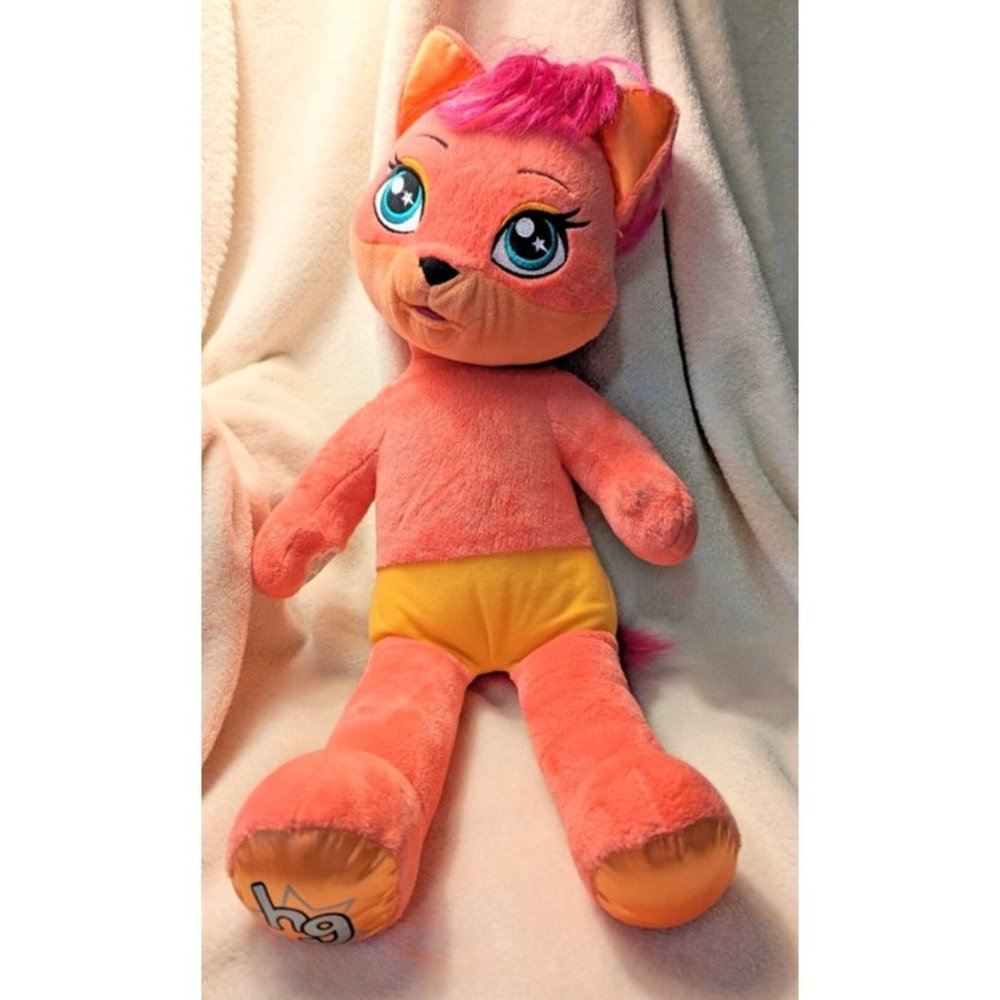 Build-A-Bear Workshop Honey Girls HG Misha Fox 20" Plush Orange Stuffed Animal